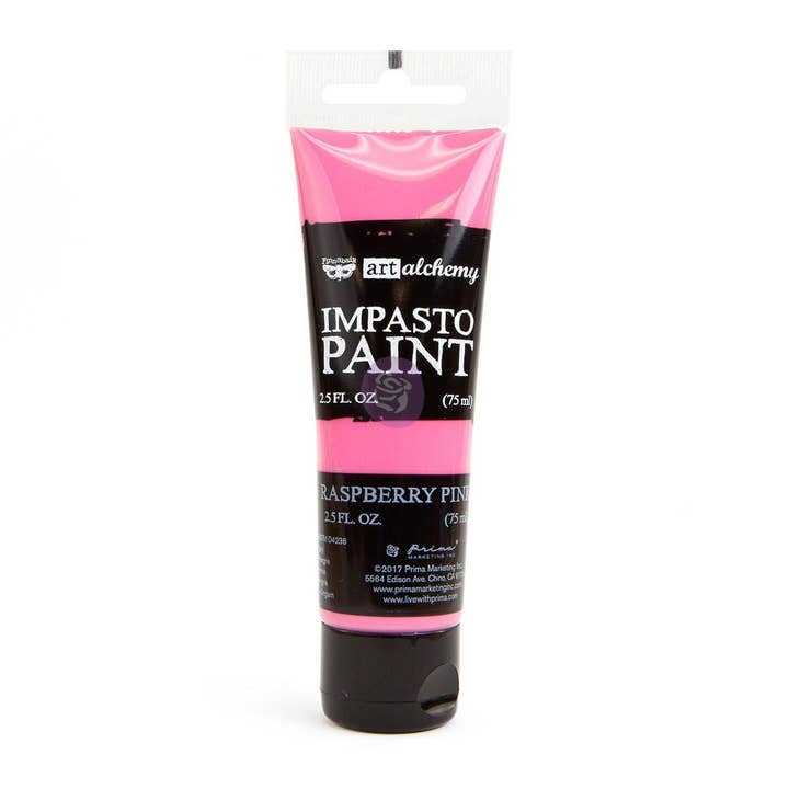 Prima Marketing Inc – wholesale Acrylic paint – Art Alchemy Impasto Paint Rasberry Pink 2.5 oz