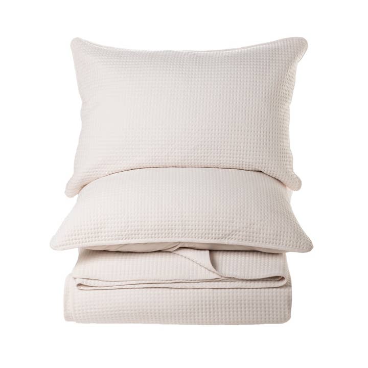 Brunelli - Vendita all'ingrosso Set di lenzuola - Set trapunta Atelier crema