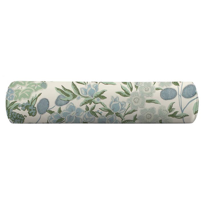 Wheaton Whaley Home - Wholesale Throw Pillow Cover - Meadow in Blue/Lavender by Thibaut Bolster0