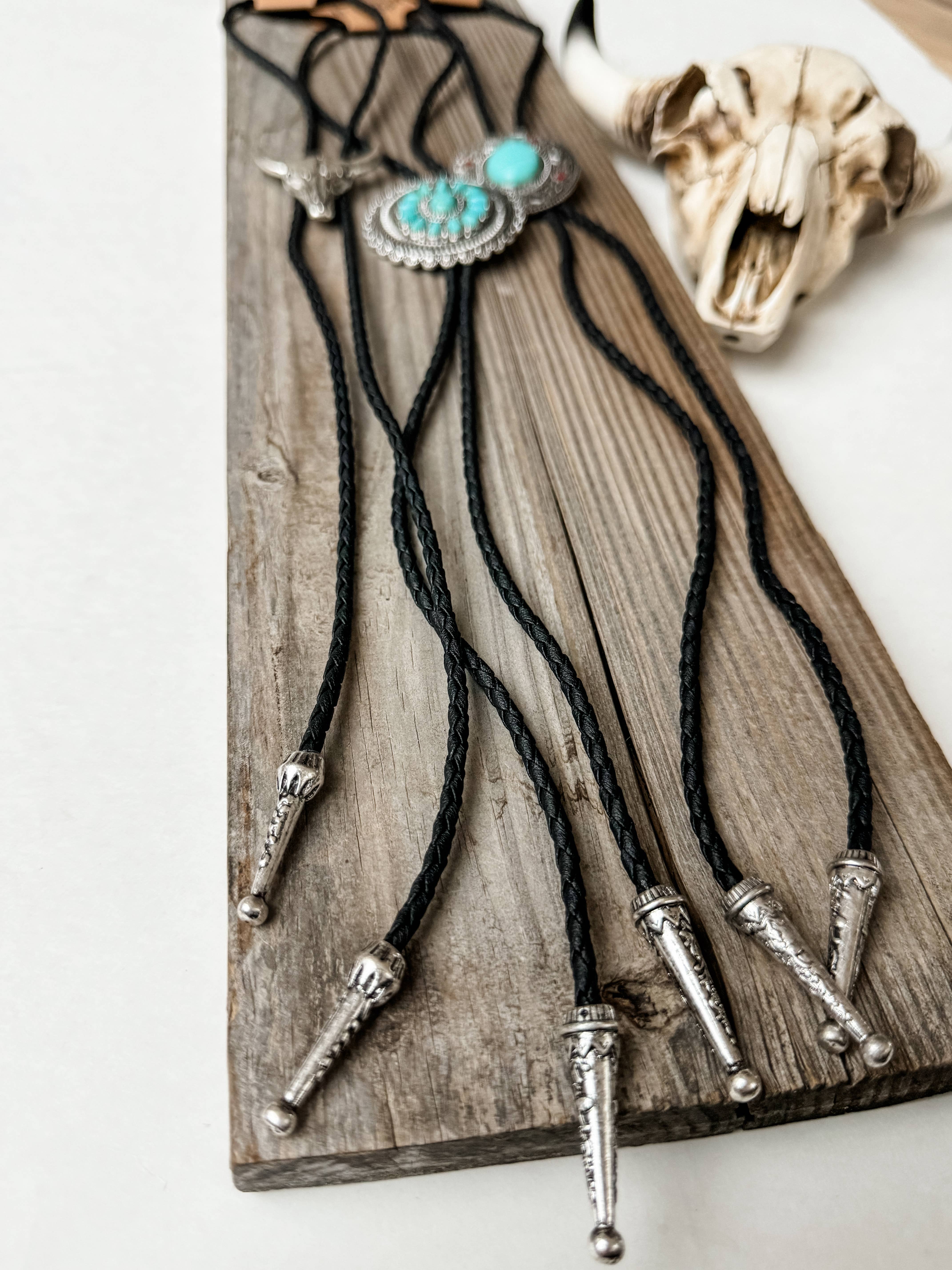 Boho Ranch Shop - Wholesale Pendant/Charm Necklace - Western Bolo Long Pendant Necklace8