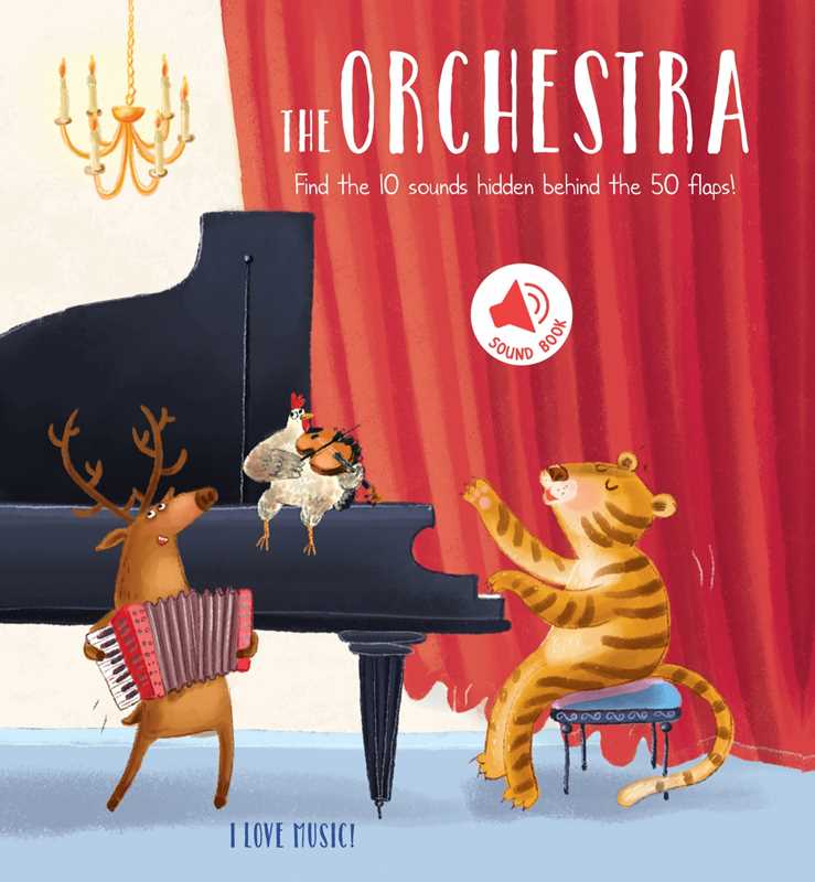 Simon & Schuster - Wholesale Preschool Book (3-5) - I Love Music - The Orchestra by Little Genius Books0