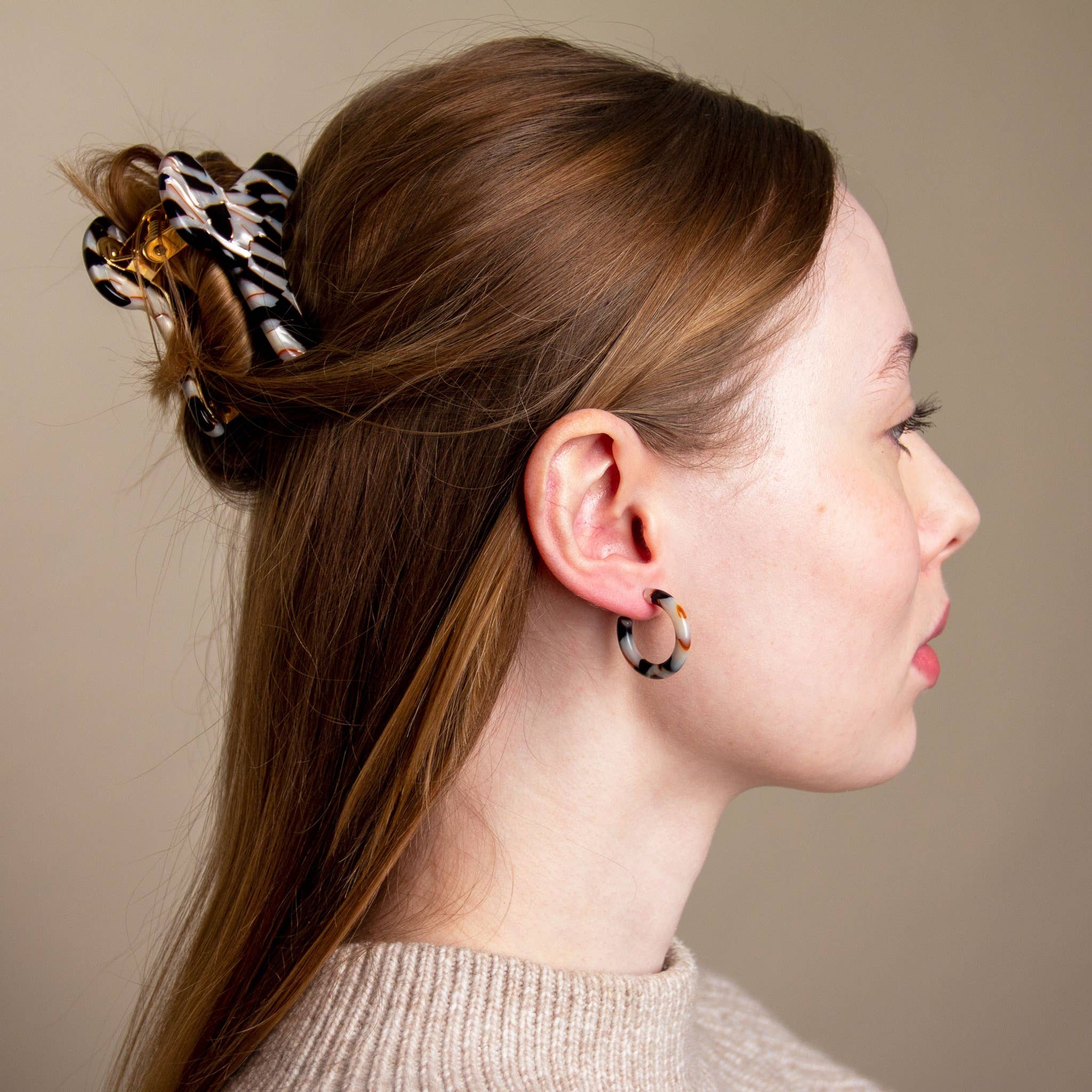 Fenna&Fei - Wholesale Hoop Earrings - Ultra Mini Hoop Collection | Small Italian Acetate Hoops 32