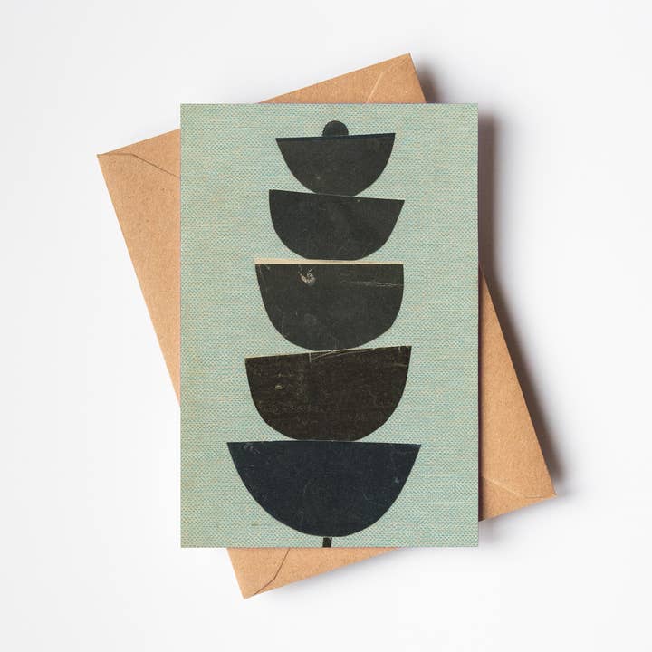 Carte de vœux Botanique II pour la vente par Cassia Beck