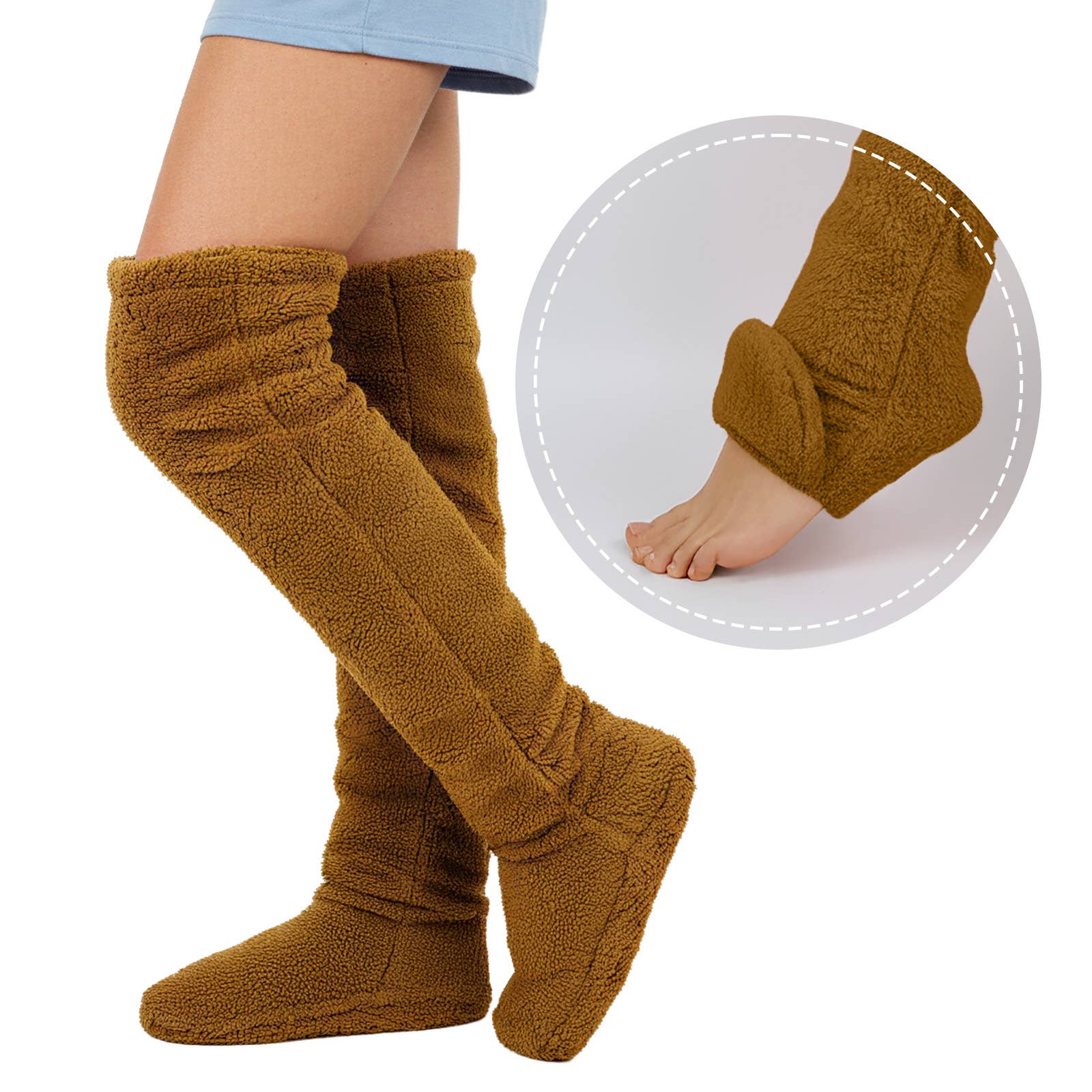 Wrapables.com - Wholesale Socks - Women's - Wrapables Fuzzy Thigh High Leg Warmer Socks20