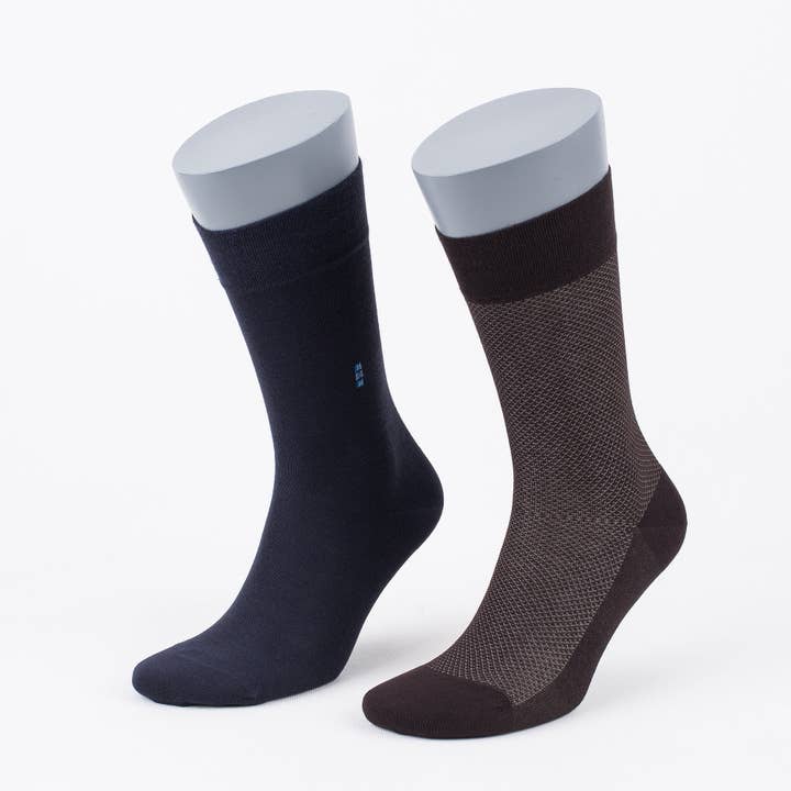 ONESCK – wholesale Socks – Men's – Bamboo Crew Socks Gift Box for Men – 8 Pairs | Classic Dress & Office Socks6
