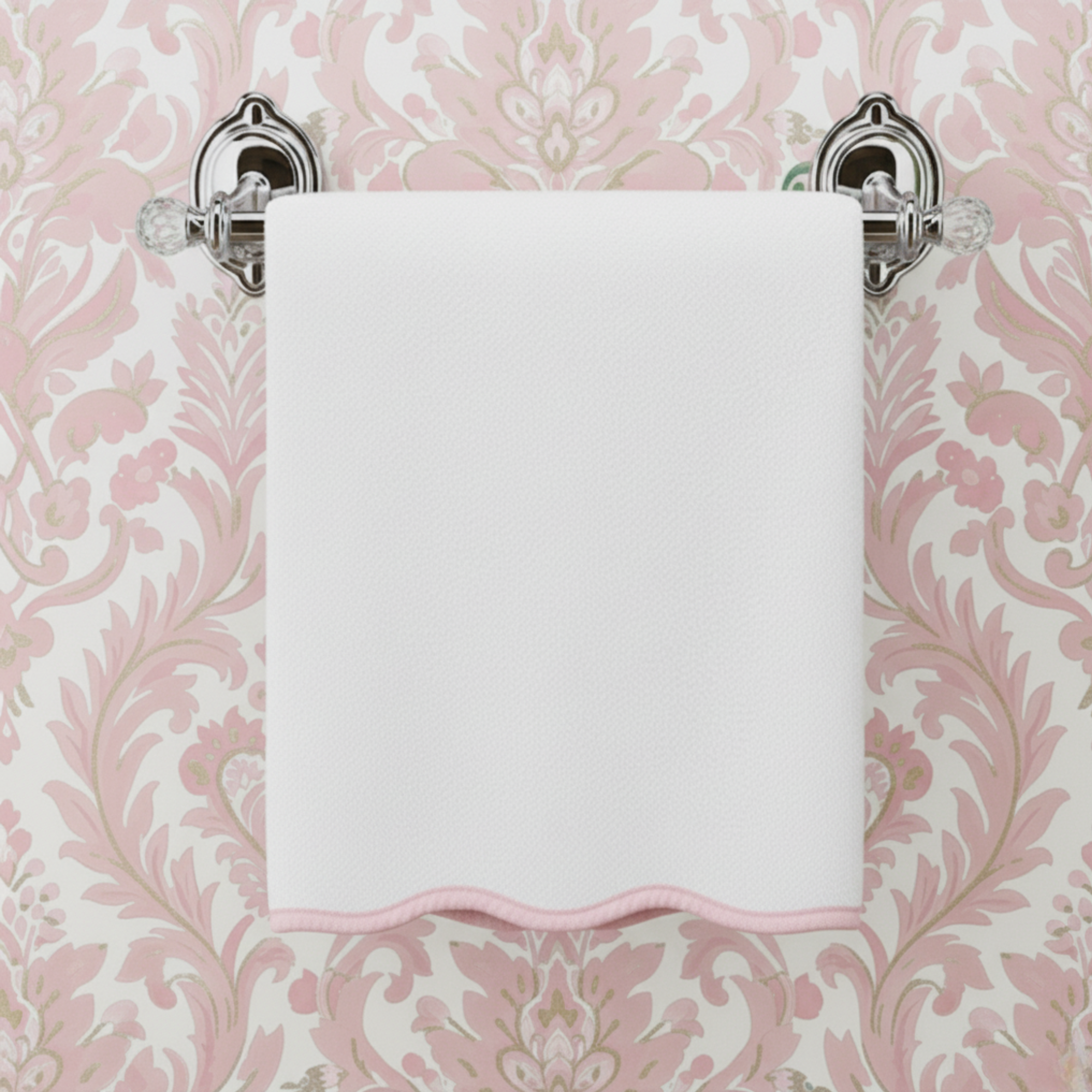 Lotus Linen – wholesale Badrumsmatta – Lyxig badrumsmatta i bomull med kammusselkanter21