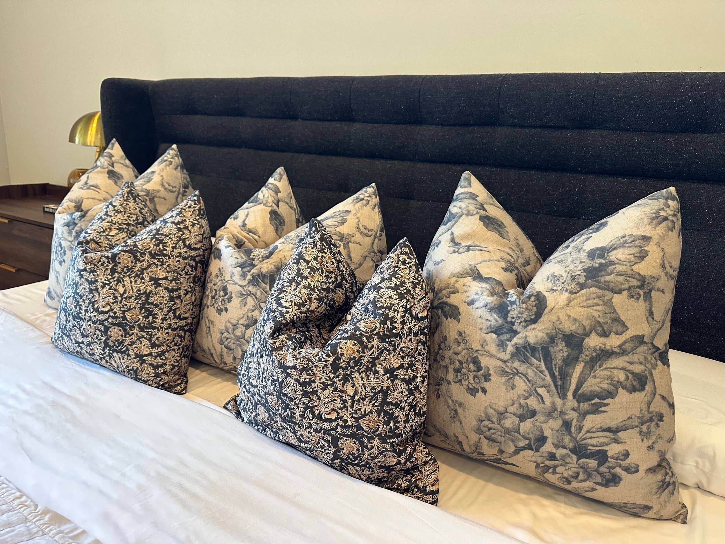 Rennah Collective - Wholesale Throw Pillow Cover - Juniper Black Pillow Cover6