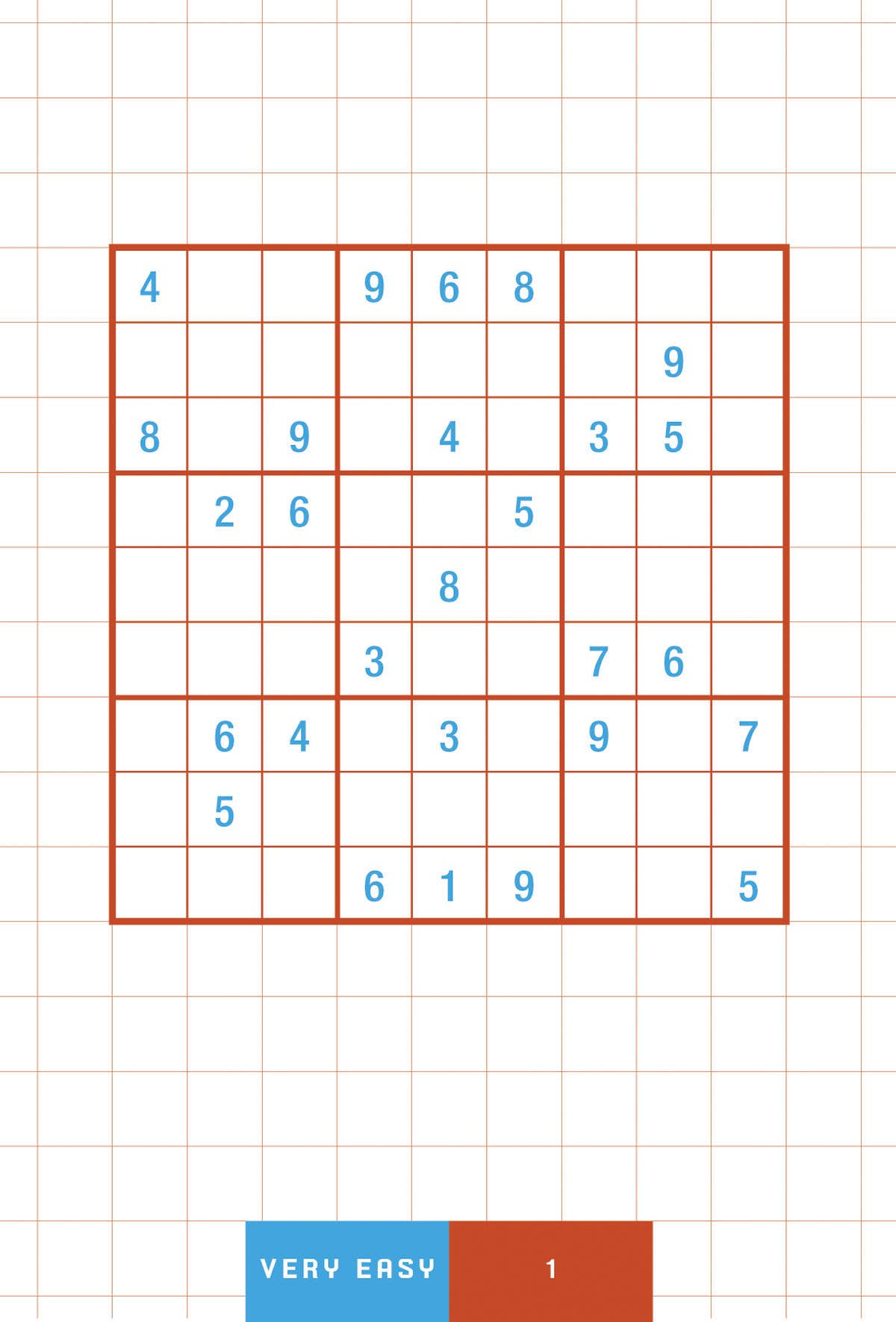 Chronicle Books - Wholesale Coloring & Activity Book - Adult - Sudoku: Easy to Medium2