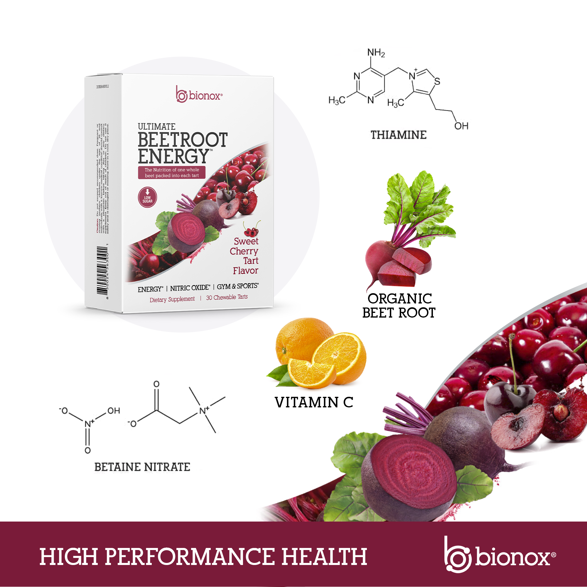 BioNox Nutrients - Vente Supplément oral/vitamine - Énergie de betterave6