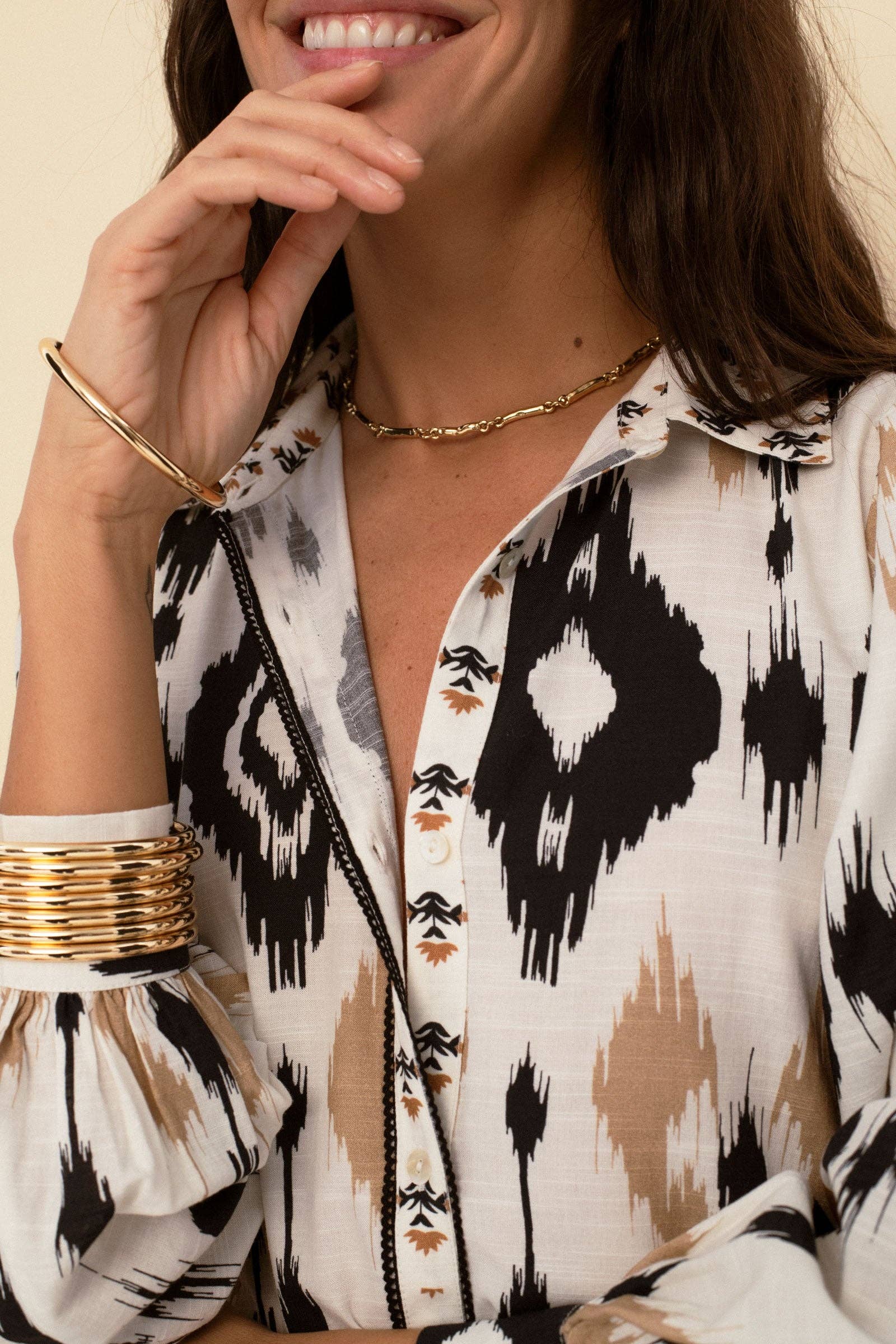 Sonmer Shop USA – Engroshandel Kjole - Dame – Carmen kjole ecru1