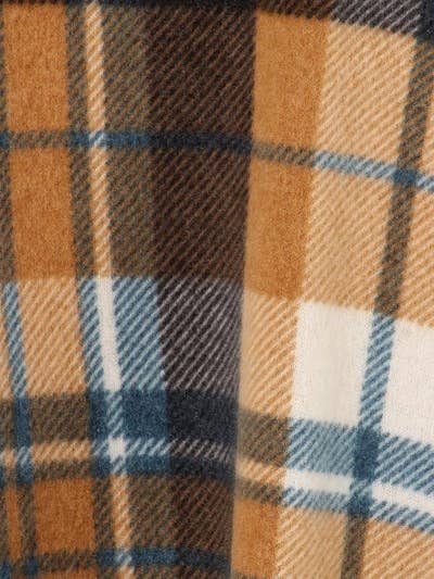 Chris & Carol Apparel – Engroshandel Kjole - Dame – X213150D - Hyggelig rutet kjole med halsudskæring - plus størrelse3