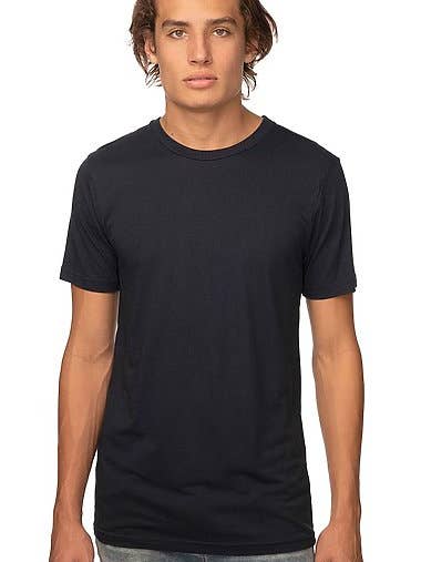 T-shirt unisexe en coton biologique en viscose et chanvre pour la vente par Royal Apparel