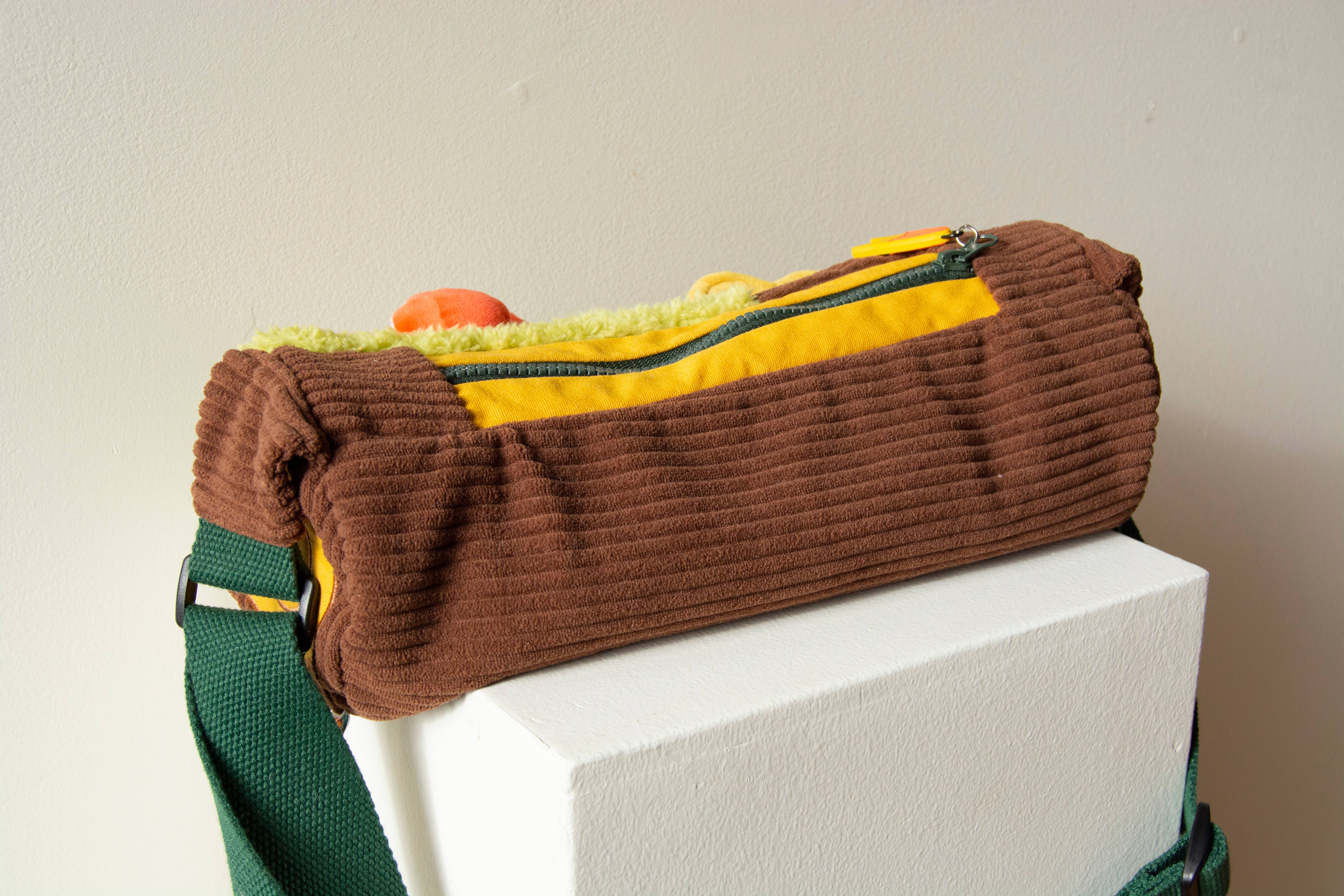 Curlworks - Wholesale Crossbody Bag - Unisex - Corduroy Log Bag7