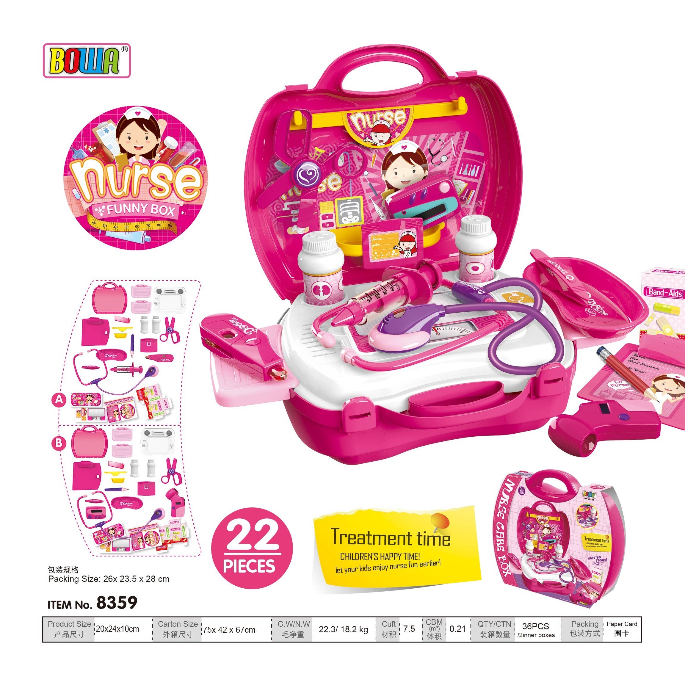 Toyventures - Wholesale Toy Set - Kids - Kids Pretend Play Tool Doctor Food Beauty Clay Dough Playset15