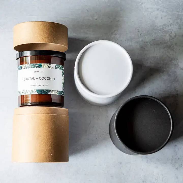 Standard Wax - Wholesale Candle Holder - Paper Tube Add-On for Tumbler Vessel 1