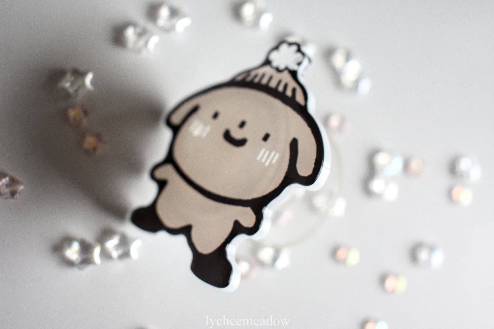 Lycheemeadow - Wholesale Phone Grip - Beanie Dog Phone Grip4