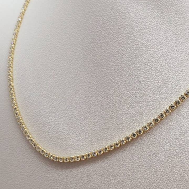 Gold & Silver Link Chain Necklace for wholesale by Silver N Accessories