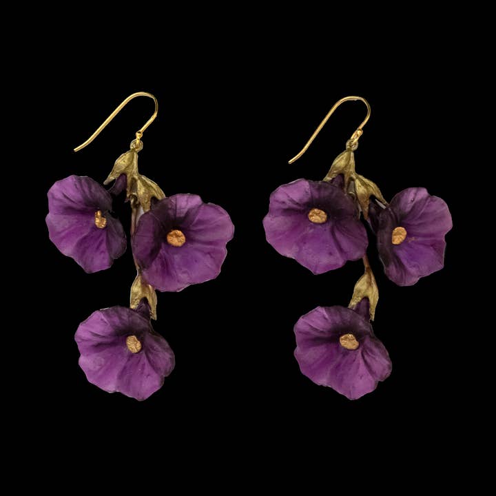 Petunia Large Wire Earrings for wholesale by Michael Michaud