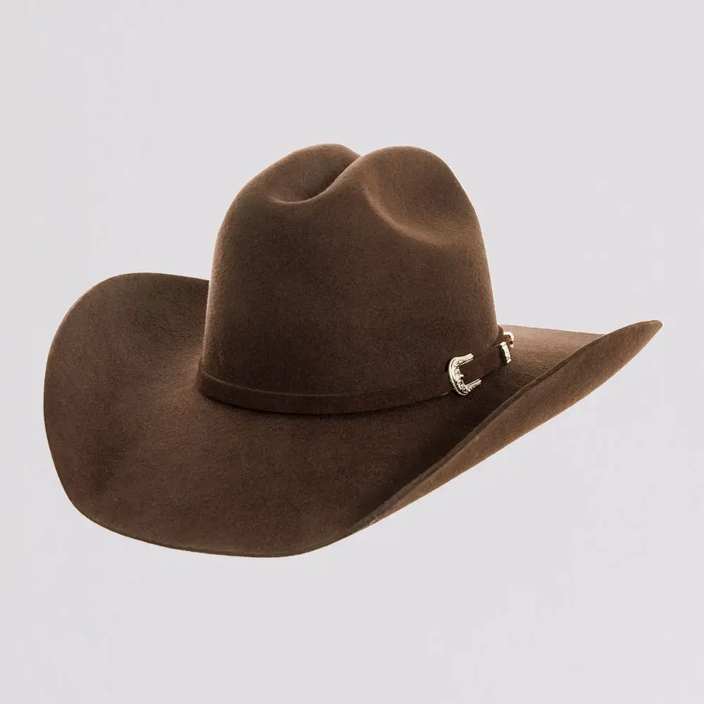 American Hat Makers - Wholesale Cowboyhoed - Uniseks - 100% wollen vilten western cowboyhoed - Style Cattleman14
