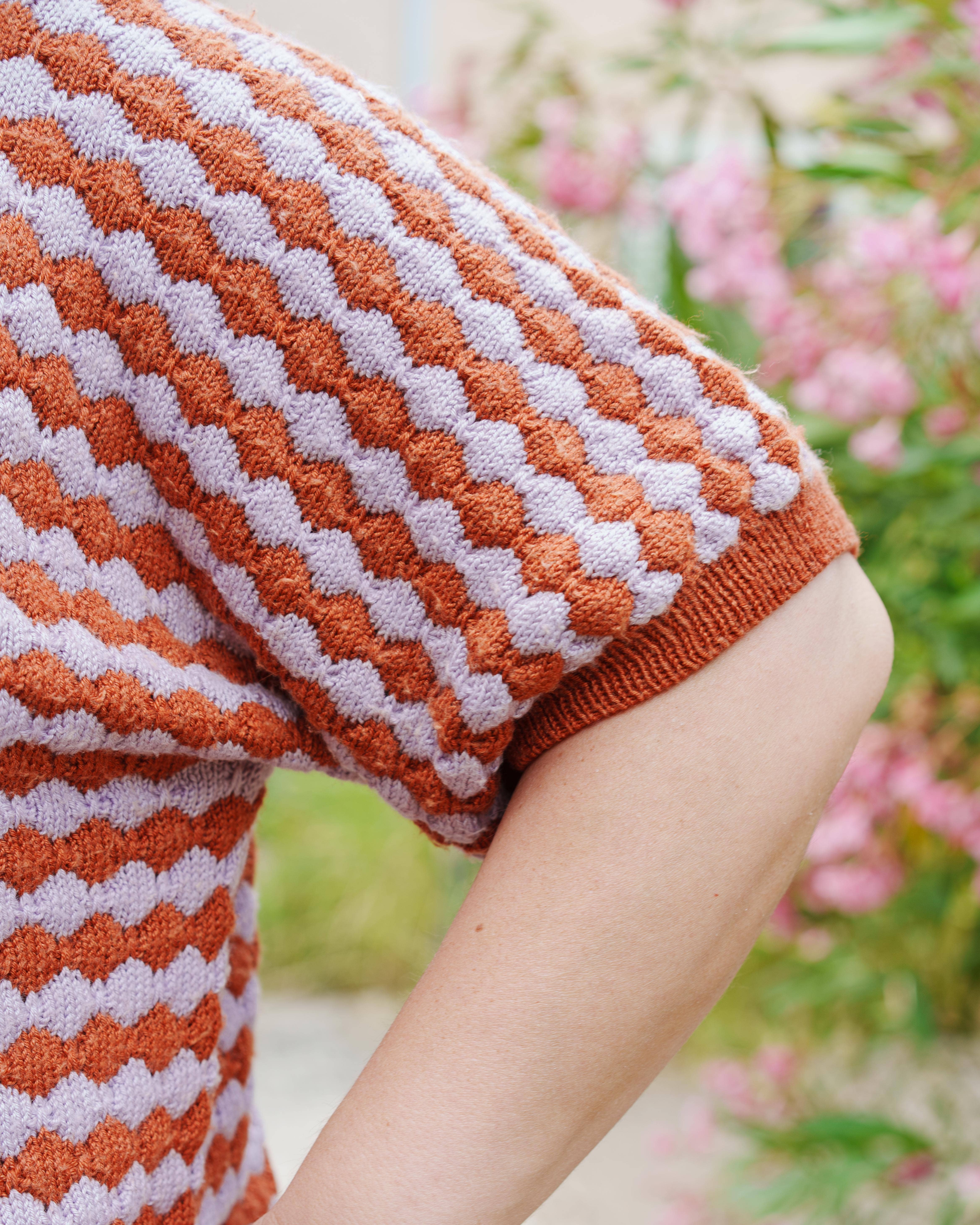 Lise Tailor - Venta al por mayor Material para punto/ganchillo - Patrón de tejido - Top Mona (niños y adultos)6