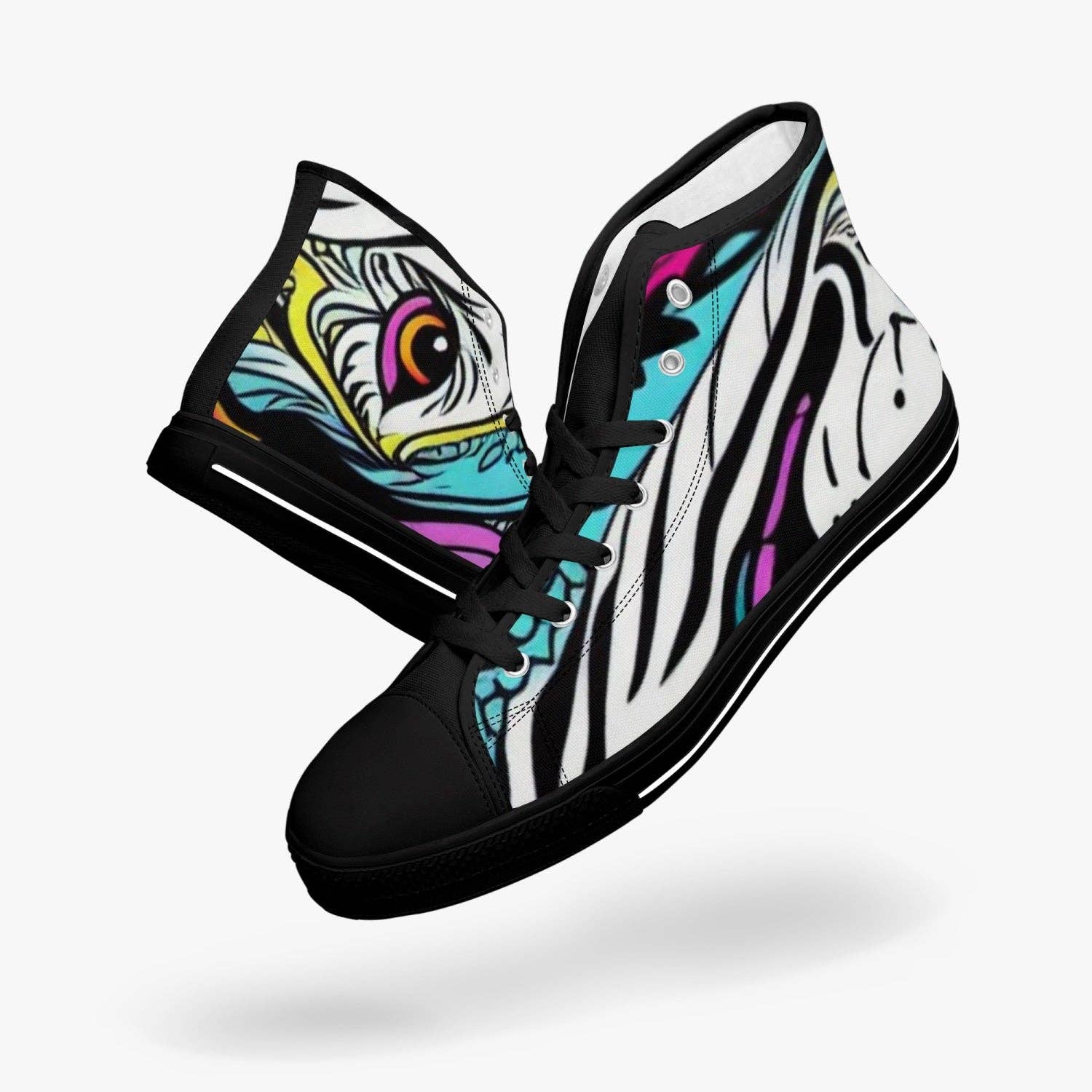 Alma - Wholesale Lifestyle Sneakers - Women's - Flow Rover High-Top Canvas Shoes10