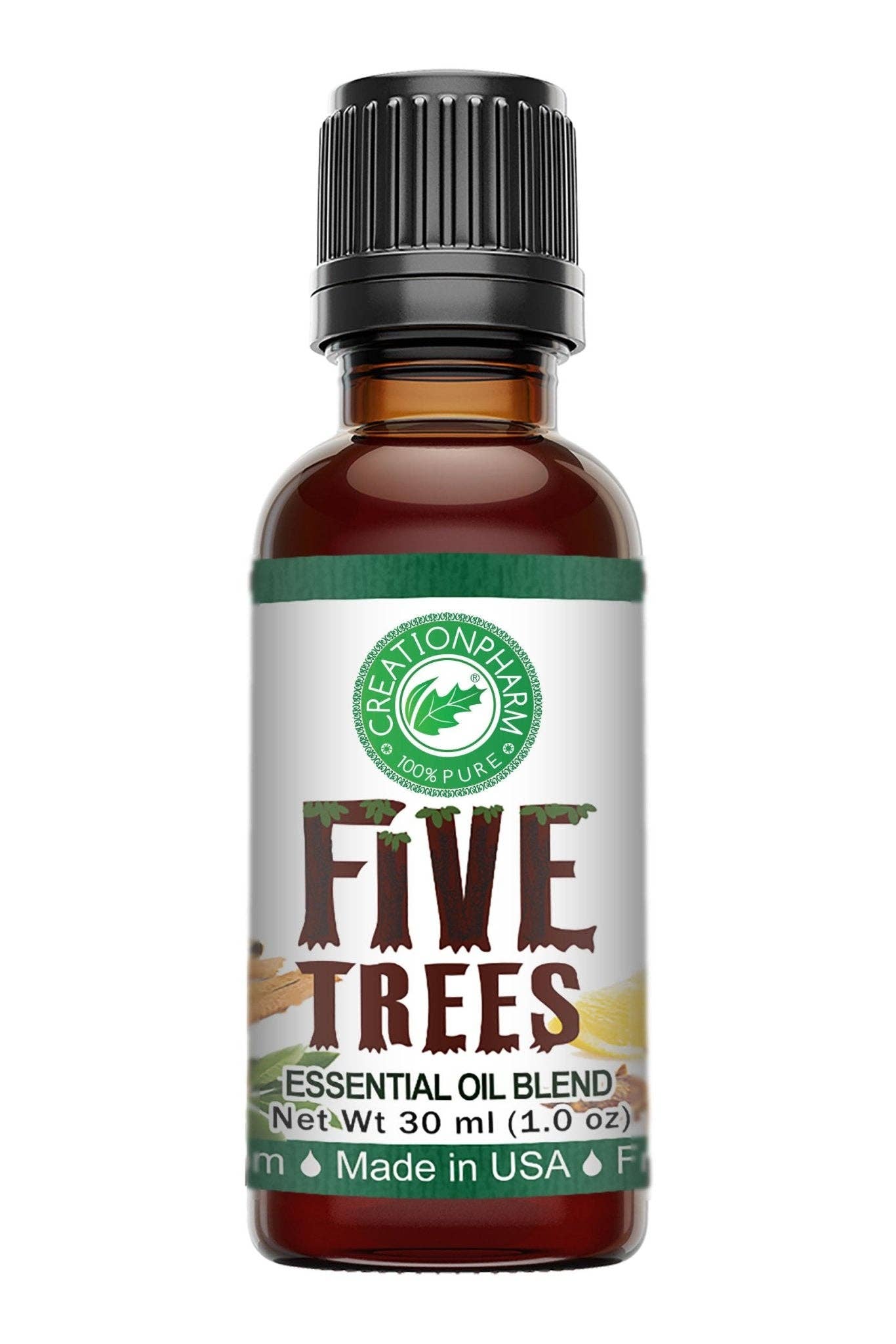 Creation Farm Inc – wholesale Essential oil – Five Trees Essential Oil Blend Cinnamon Clove Eucalyptus Rosemary Lemon Frankincense Pure Multi Purpose Aromatherapy Oil2