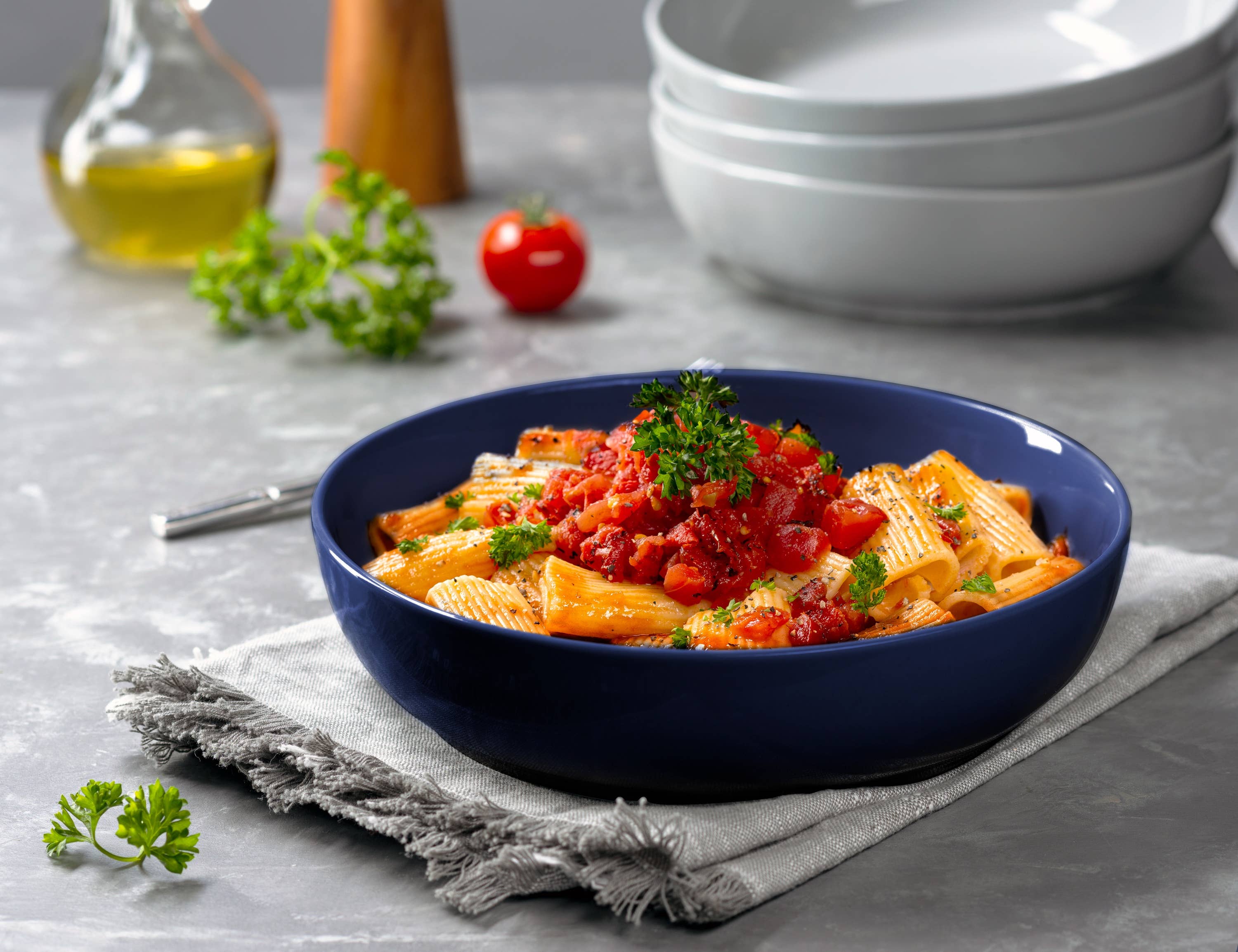 Kook - Wholesale Bowl - Kook Pasta Bowls, Ceramic, 40 oz, Set of 411