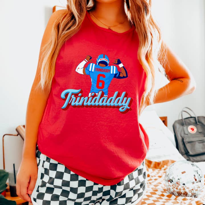Débardeur Preppy Trinidaddy Ole Miss Rebels Football pour la vente par Gia Gifts Boutique