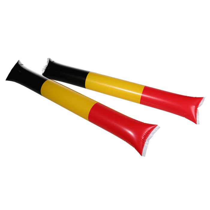 Kinky Pleasure - Wholesale Inflatables - Timmy Toys - B011 - German Flag Gossip Poles 2pcs - 1 Piece1