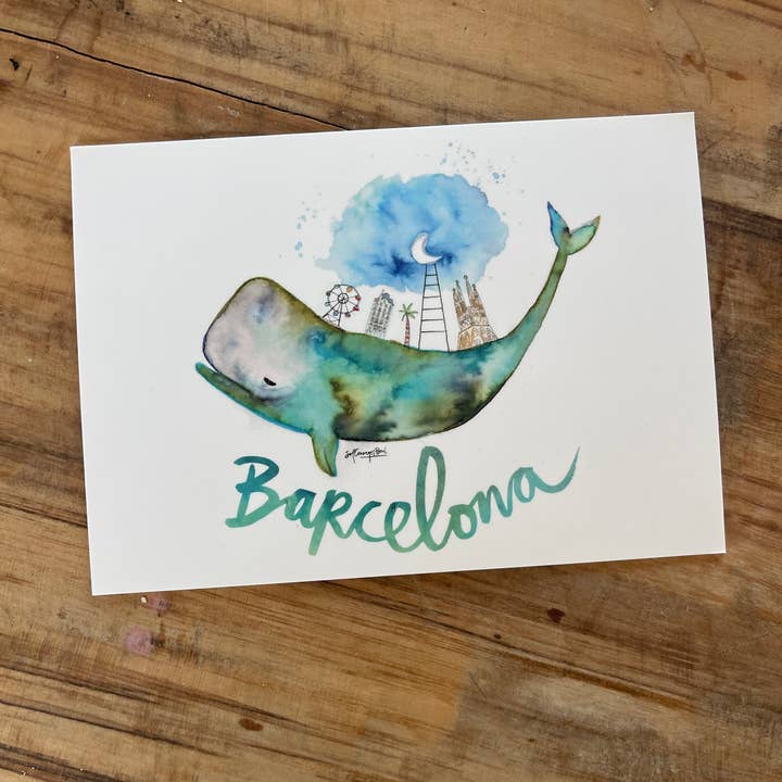 Barcelona Postais vários modelos por atacado de Sol Courreges Boné Gifts