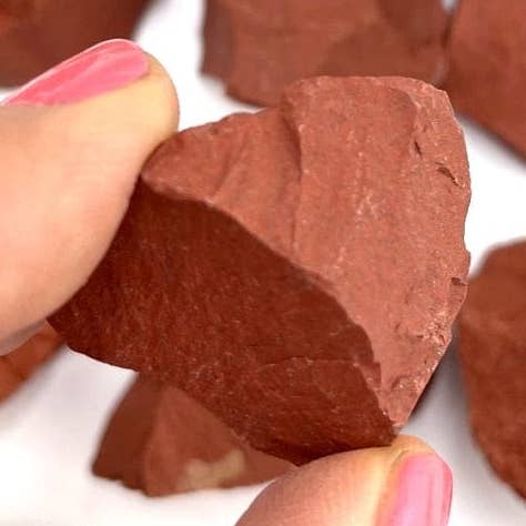 Red Jasper Natural Stone - Rough Crystal for wholesale by Rock Paradise