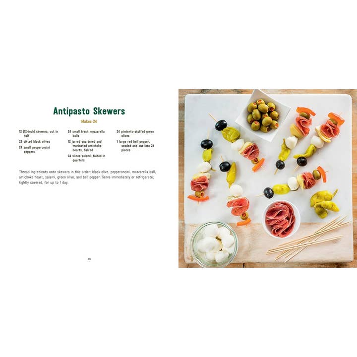 Gibbs Smith - Wholesale Cookbooks & Food - Small Bites: Skewers, Sliders, and Other Party Eats Cookbook2