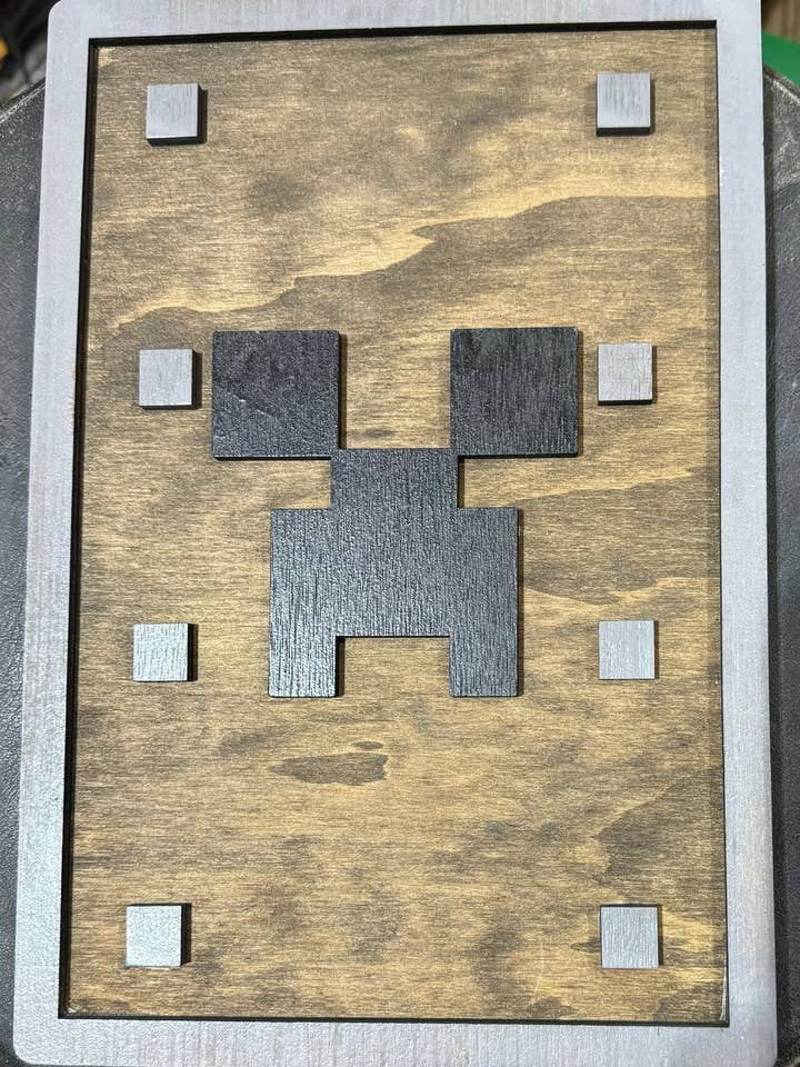 Mine Shield With Crest for wholesale by Crayon Eater Designs