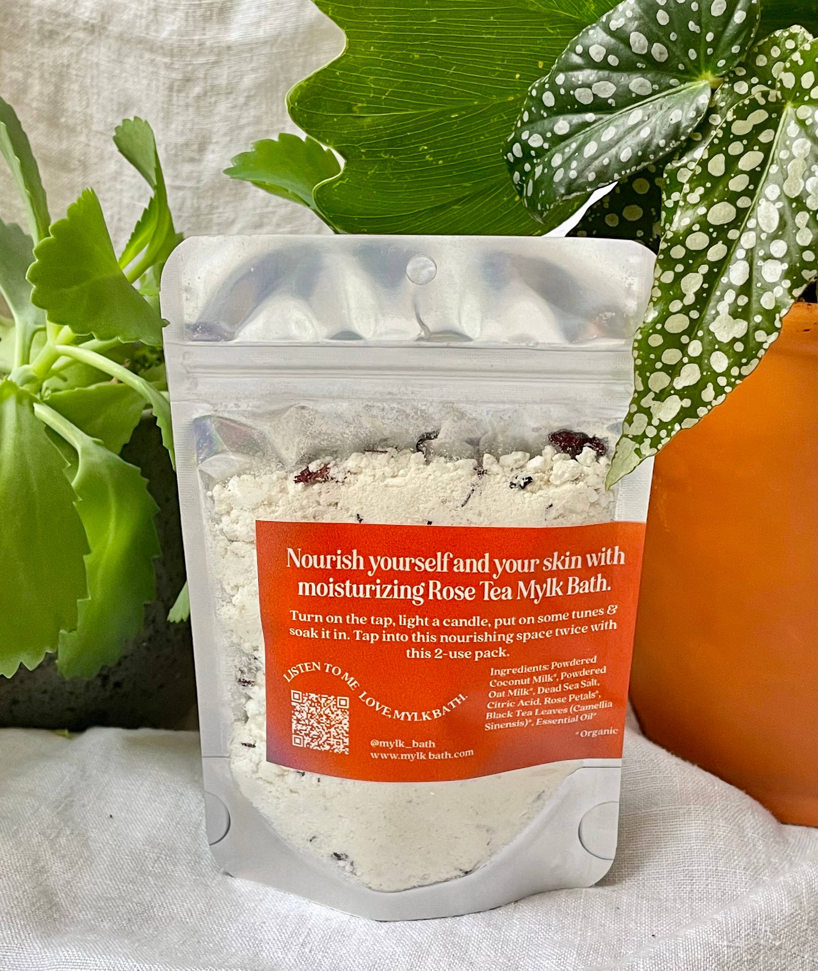 Mylk Bath – Leite/Sais de banho por atacado – Banho Mylk de Chá Rosa3