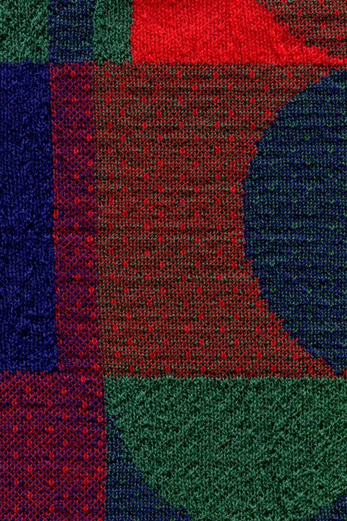 McKernan - Wholesale Hand Warmer - Soho Wristwarmers – Merino Wool with Circle Graphic Motif7