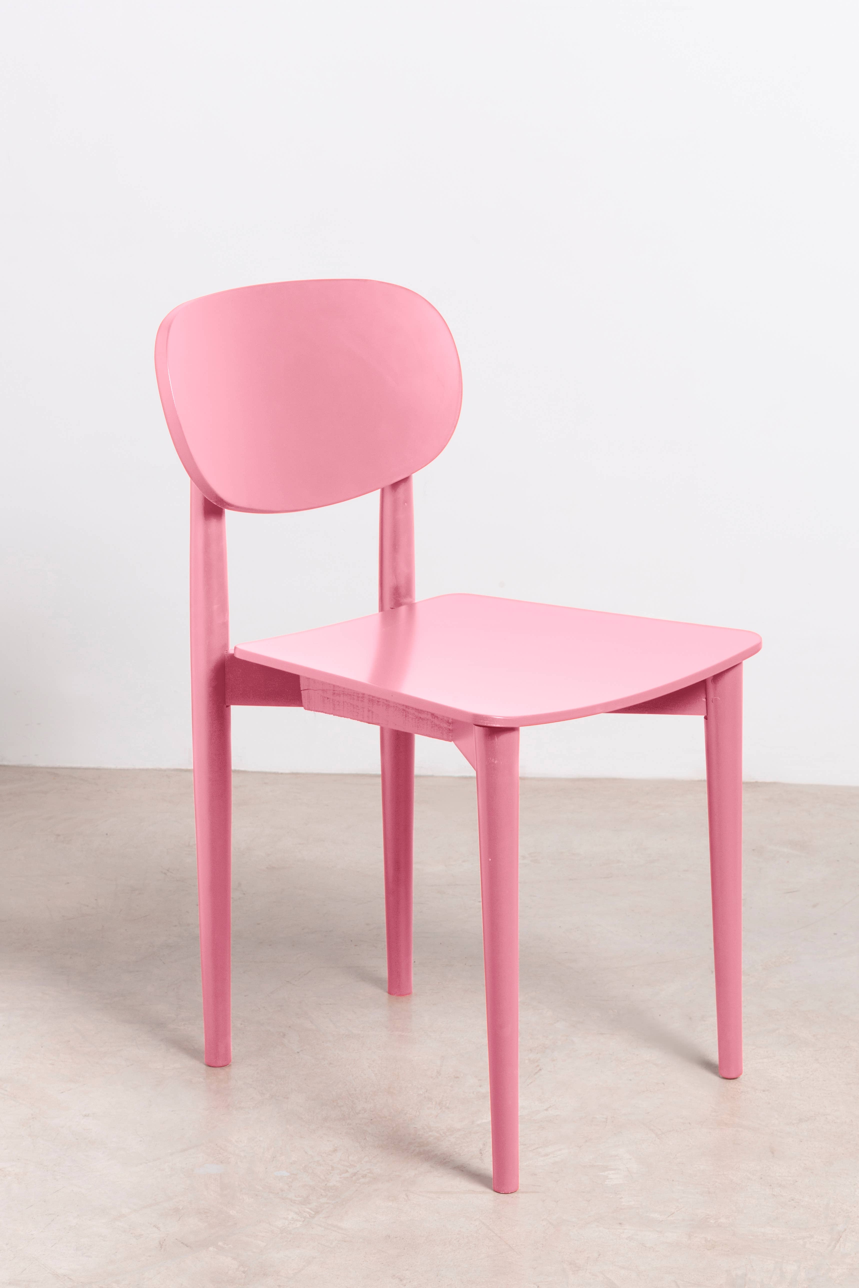 Really Nice Things - Wholesale Chair - Solid beech wood chair pink2