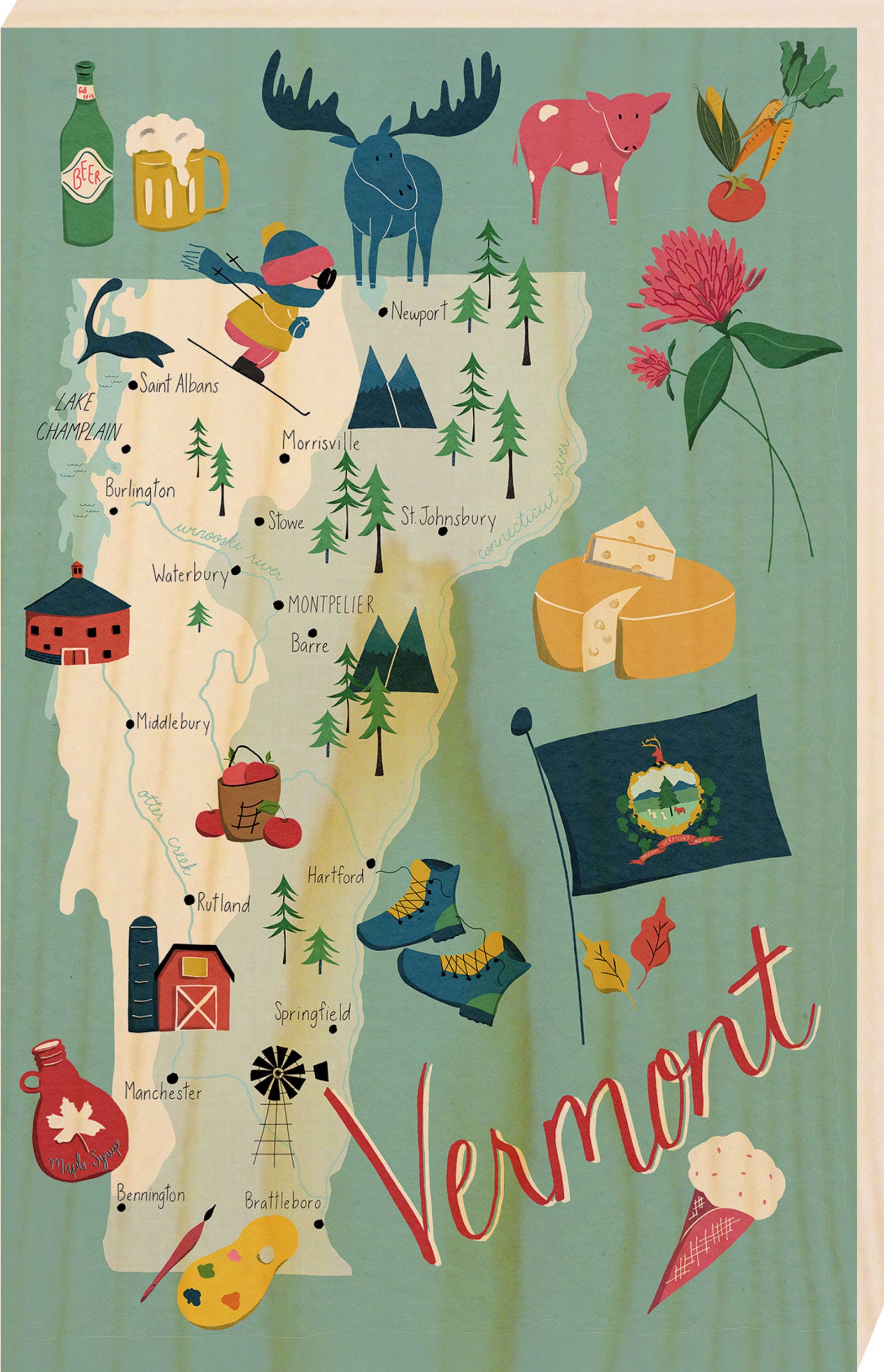 Works of Heart - Vendita all'ingrosso Cartoline - Home State Home Cartoline45