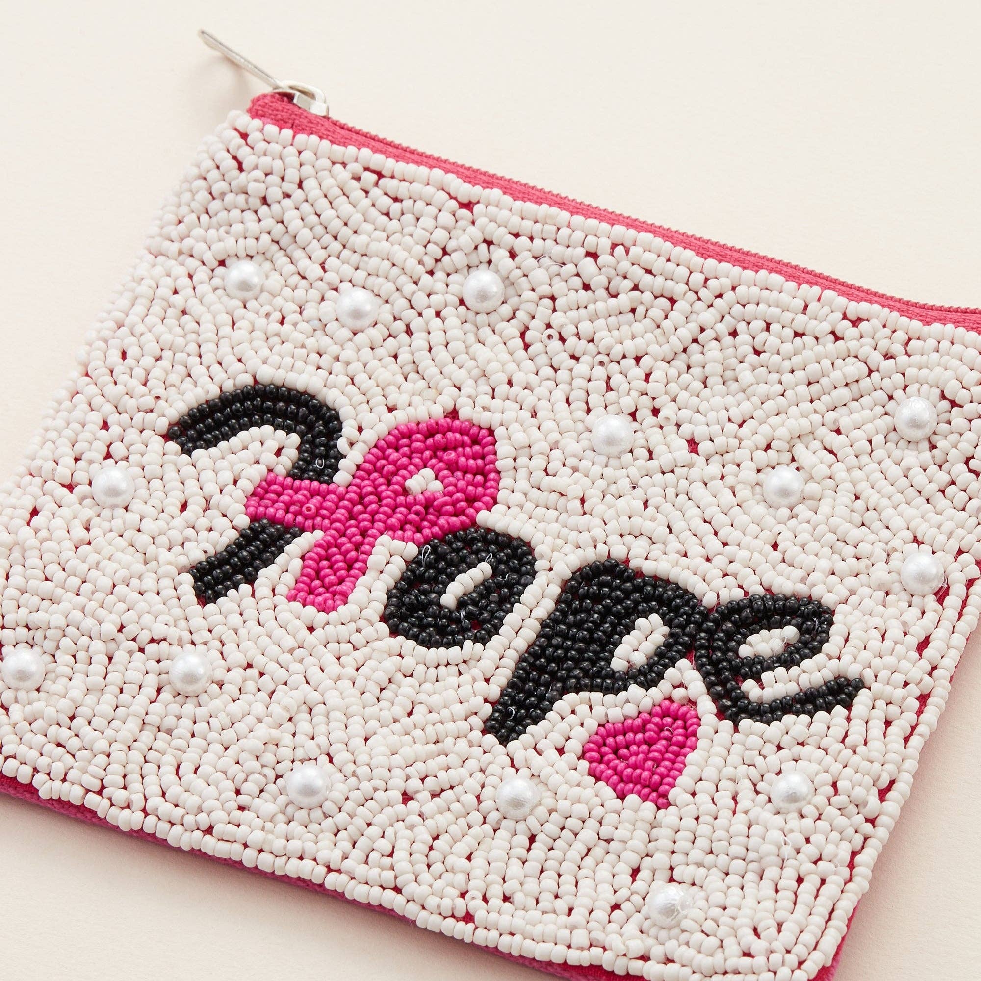 Multi Bolsa de lona HOPE Pink Ribbon Seed Bead de venta al por mayor en Faire1