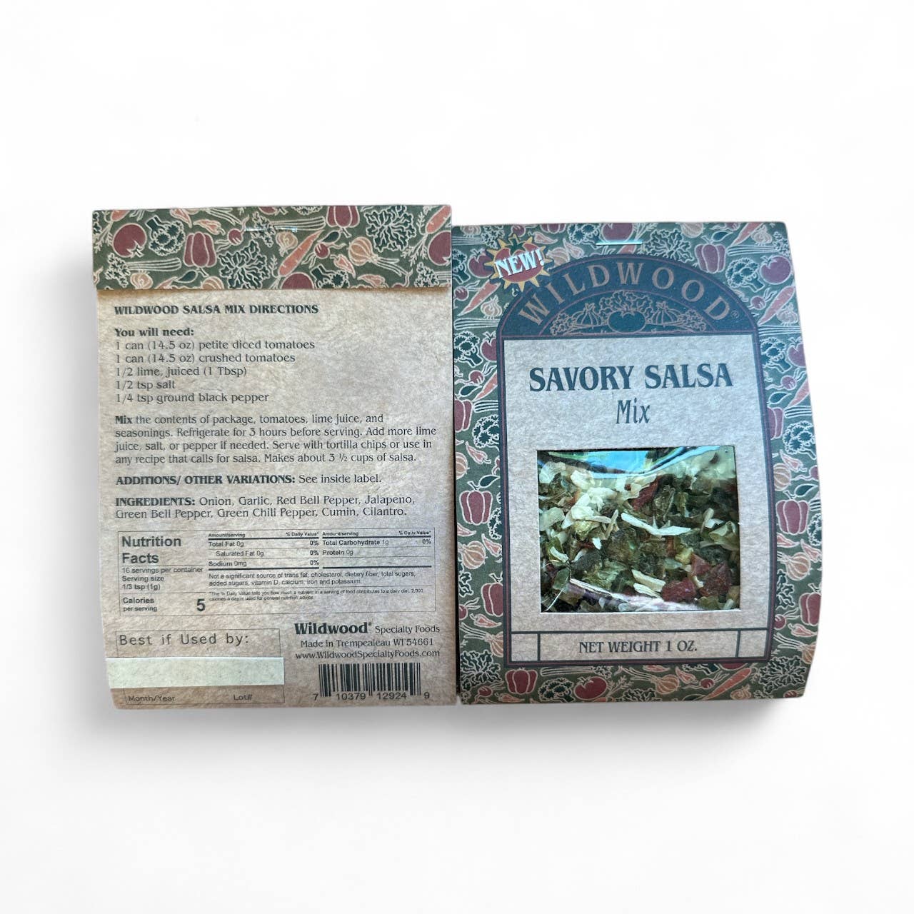 Wildwood Specialty Foods - Wholesale Dip - 3 Dip Collection: Salsa, Dill, Spinach & Herb10