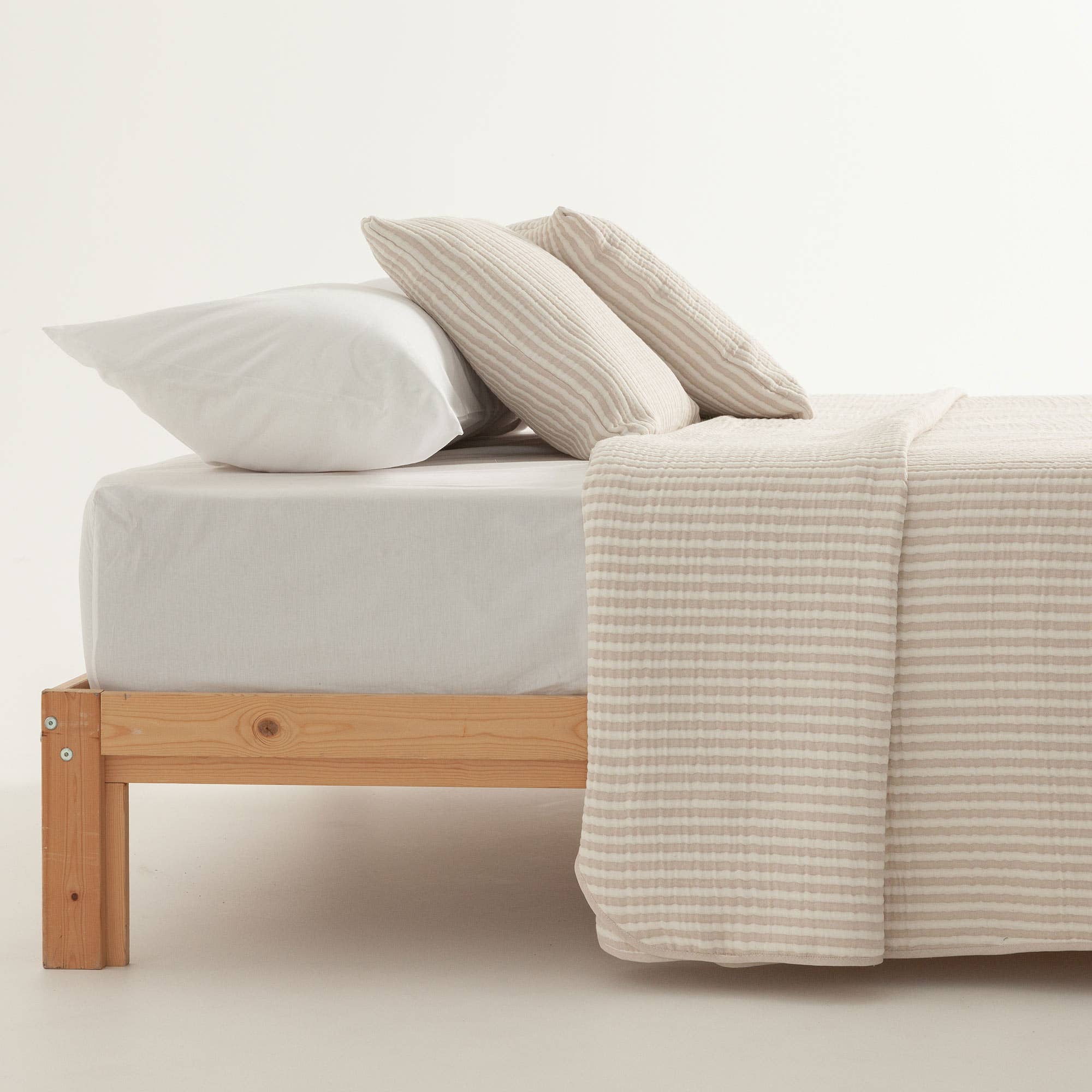 GAMUSI - Wholesale Quilt - NISA light cotton jacquard striped bedspread12