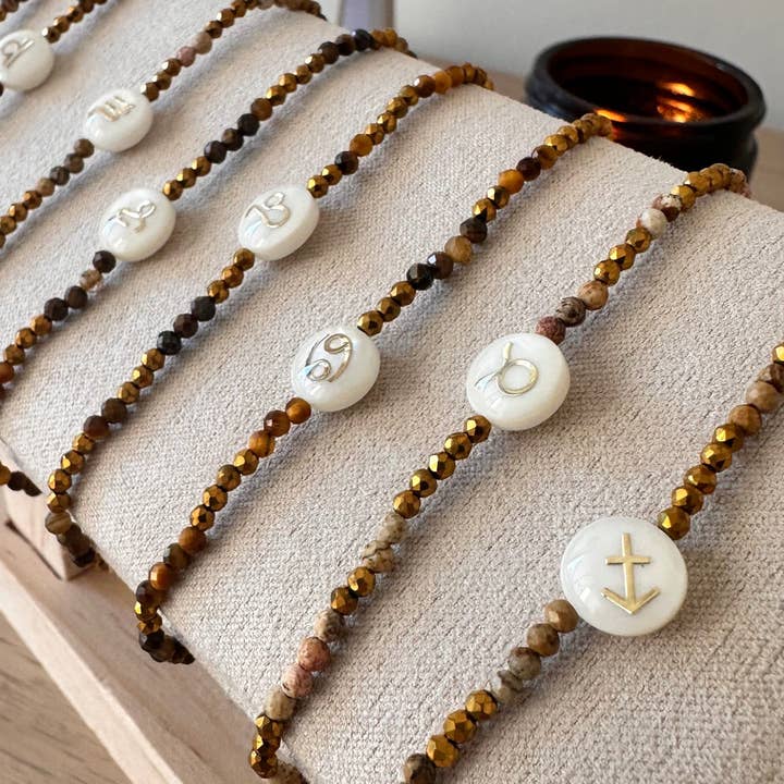 Bracelet perles astro pour la vente par Perles & Pinpin