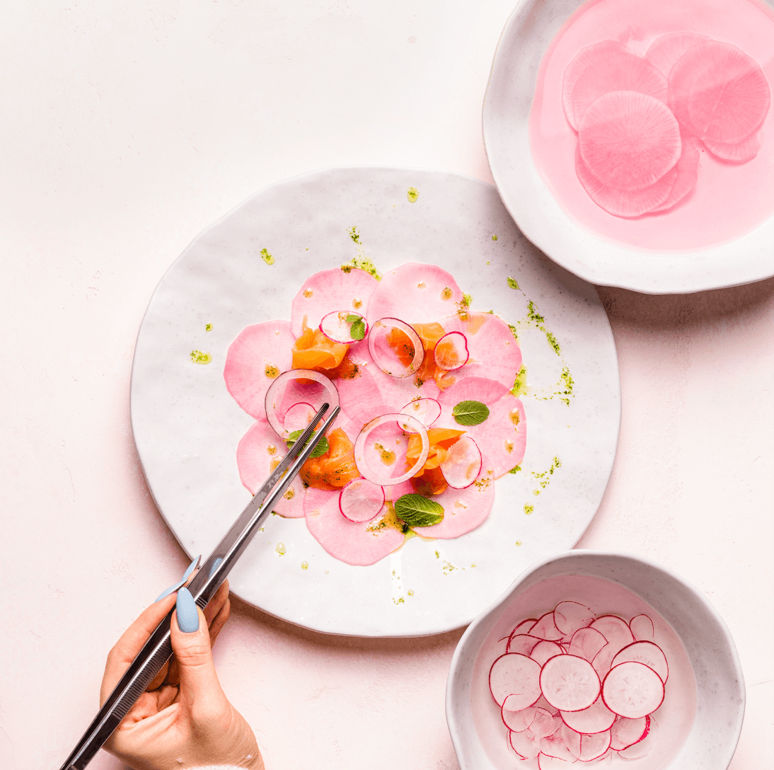 Egg Back Home - Vente Assiette - Assiette à dîner blanche Nature Shape 27 cm2