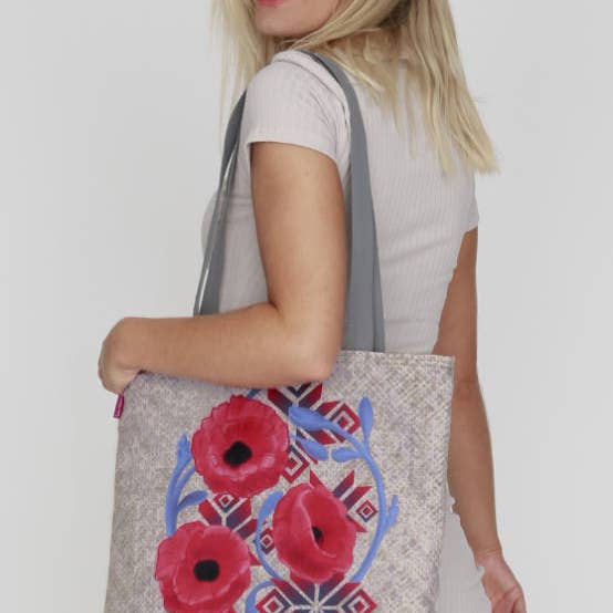 IngrossoBertoni by INCI Srl - Wholesale Top Handle Bag - Women's - Julia Sunny Bertoni Line Canvas Shoulder Bag3