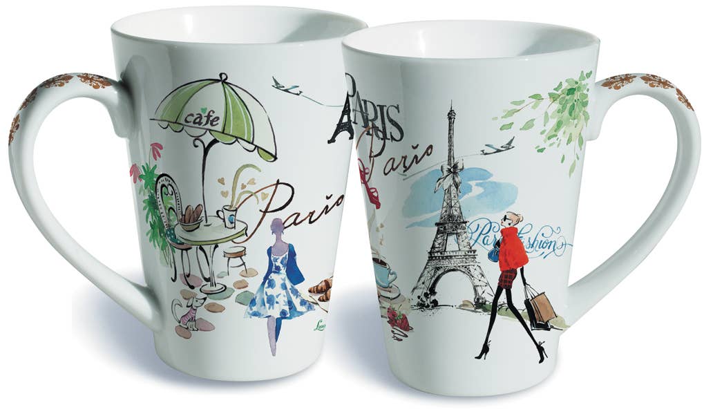 Lissom Design - Wholesale Koffiemok - Paris 12oz koffiemok, magnetron- en vaatwasmachinebestendig0