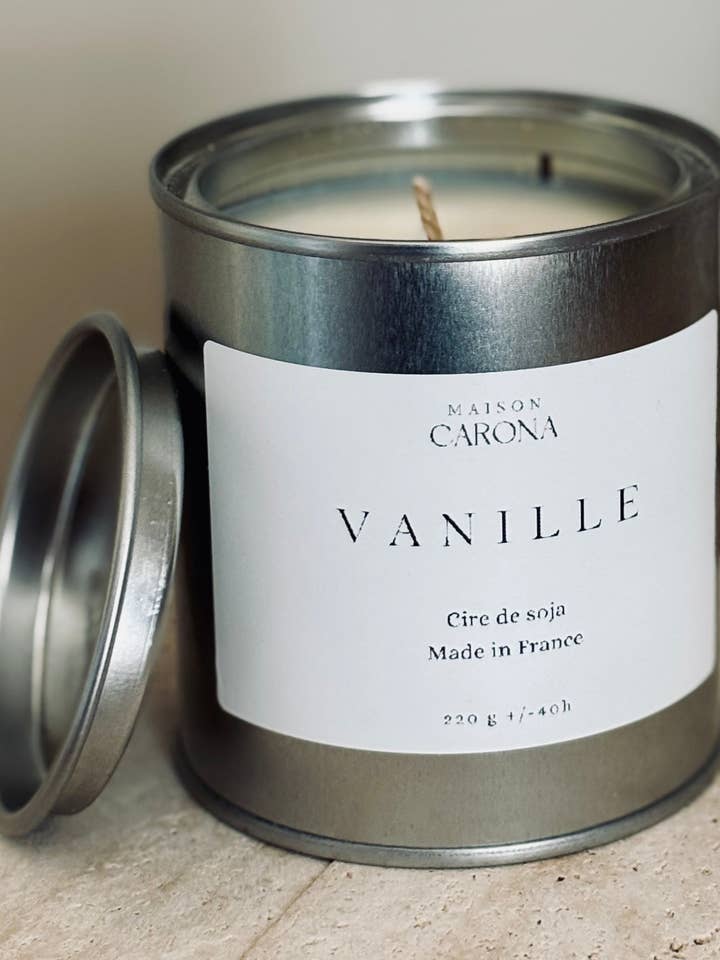 Alu Candle - scented candle 225 ml for wholesale by Maison Carona