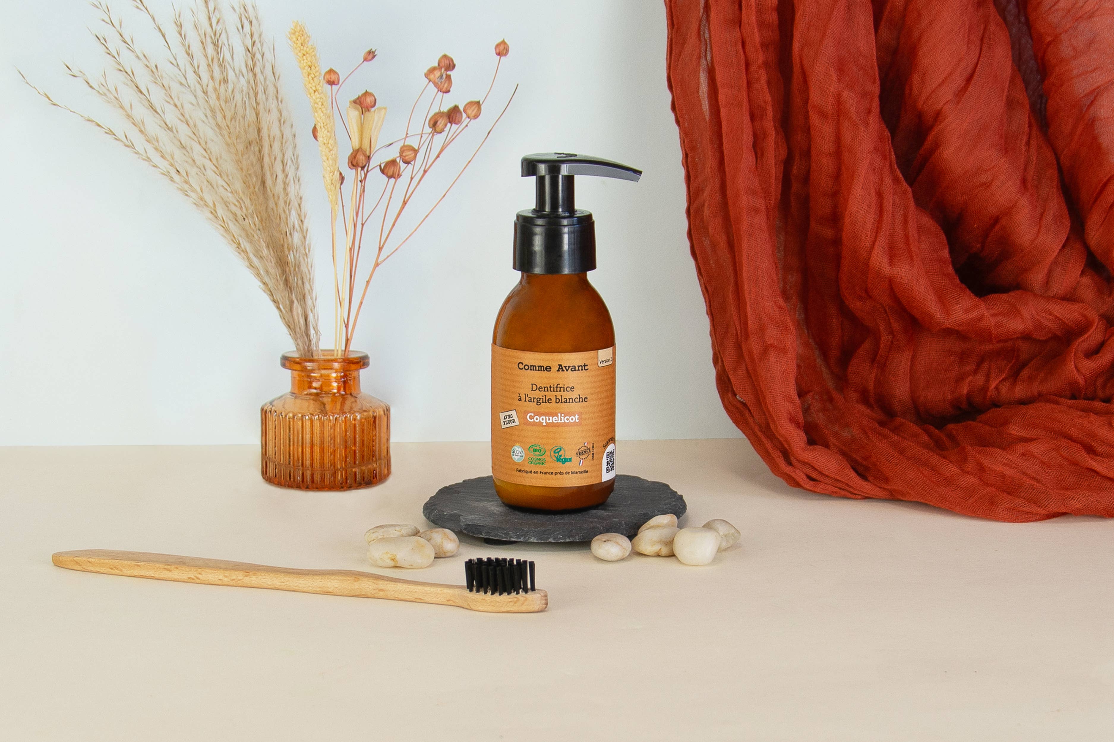 Comme Avant - Wholesale Toothpaste - Organic toothpaste paste with poppy5