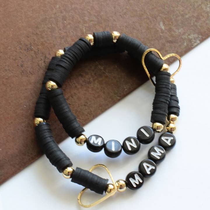 Two and Crew - Faith Based Jewelry & Gifts - Wholesale Beaded Bracelet - Mama MINI Bracelet Set – Mothers Gift, Matching Jewelry, Mom6