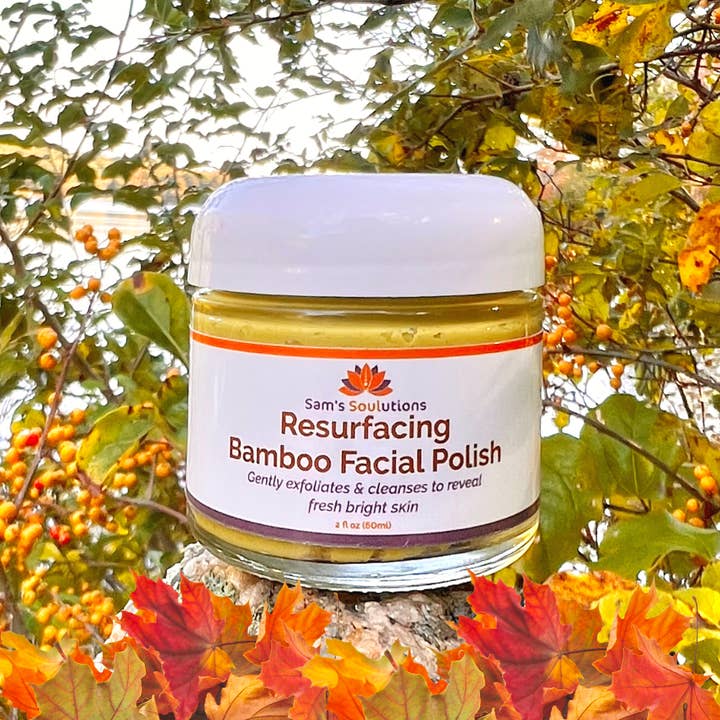 Polidor Facial de Bambu Rejuvenescedor por atacado de Sam's Soulutions Plant-Based Beauty