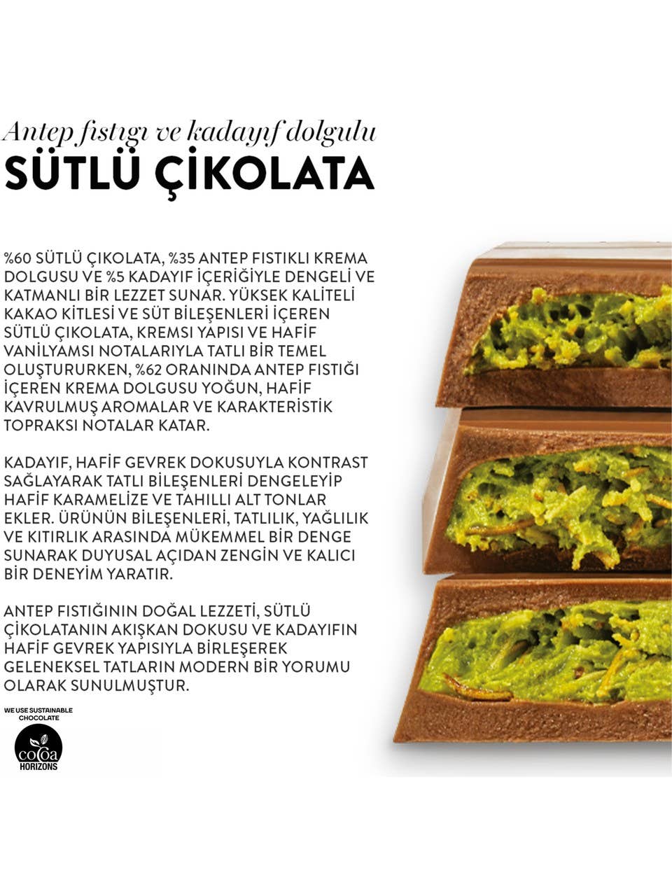 Pistest - Venta al por mayor Chocolate - Chocolate de Dubái con pistachos y kadayif 200g2