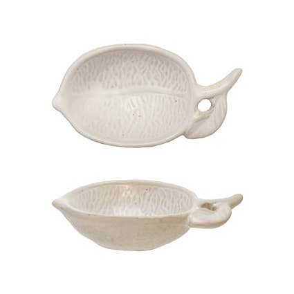 Penny Lane Jewelry Co - Wholesale Jewelry Dish - Tiny Lemon Stoneware trinket dish jewelry trayÂ